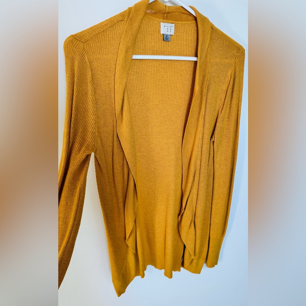 Mustard Yellow Knit Sweater